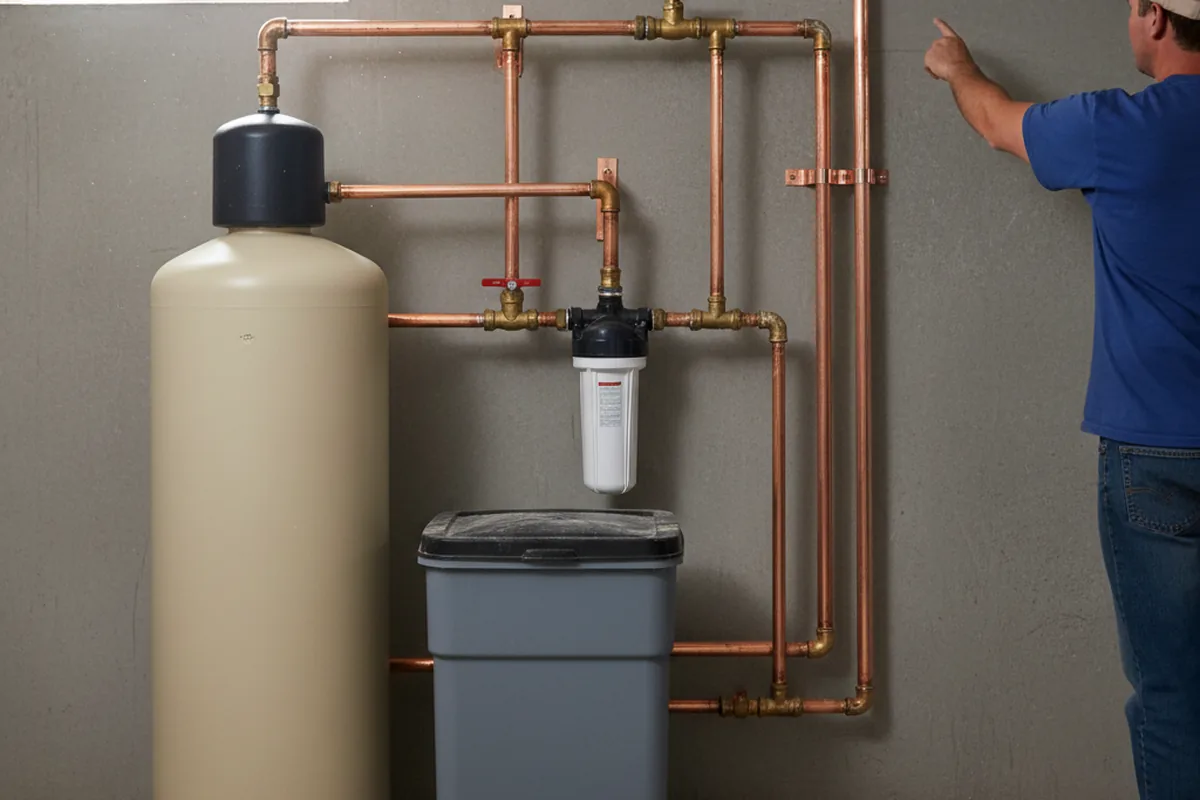 Whole-house water treatment system installed in Naples